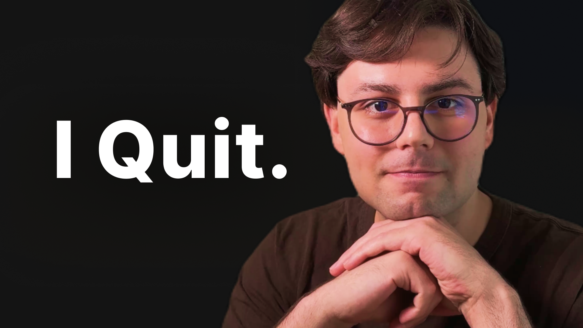 I’m Quitting Frontend.